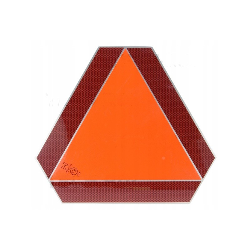 Warning triangle, metal warning board