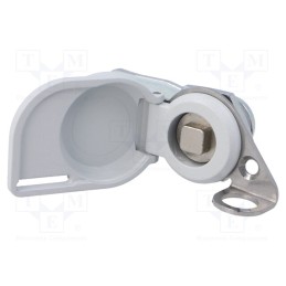 1 pcs x ROZTOCZE - M22/B-KW8-15-5-L -AS - Lock, left, zinc and aluminium alloy, 15mm, Features: without key