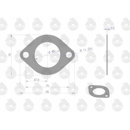 Set of head gaskets set C 330 original