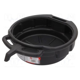 1 pcs x YATO - YT-0716 - Oil drain pan, polyetylene, 10l
