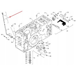 P5s38203006 oil level dipstick