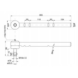 Long ball joint without thread 46635660 902010 c