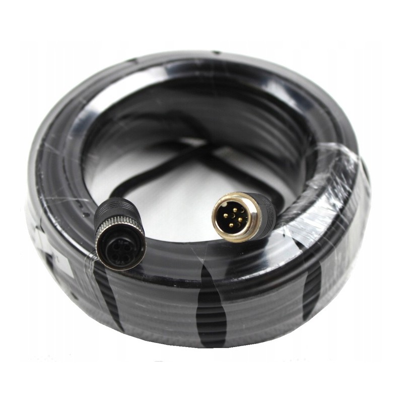 Reversing camera extension cable 4pin 15m