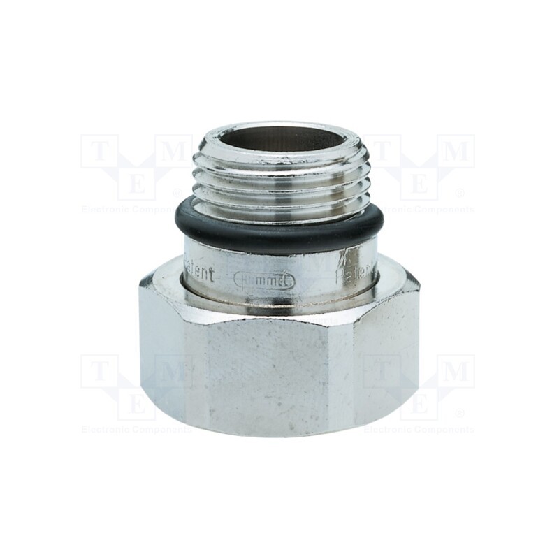 1 pcs x HUMMEL - 2 908 3412 01 - Twisted fitting, Ext.thread: G 1/2', Int.thread: G 3/4'