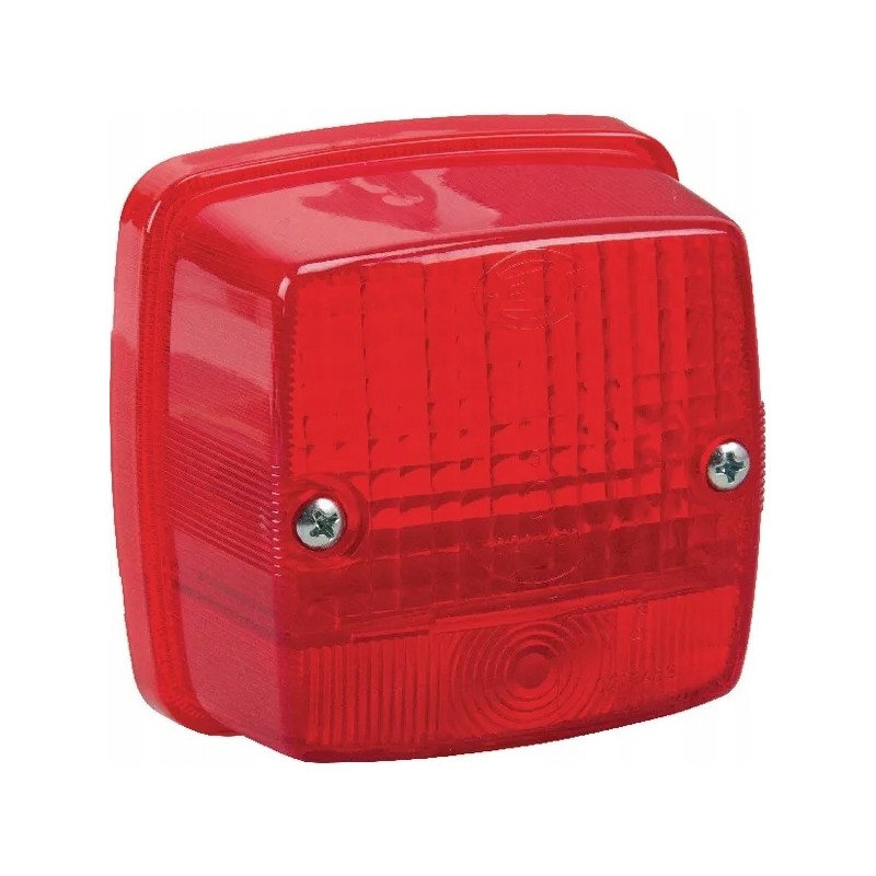 Rear lamp cover, square, left and right, Hella