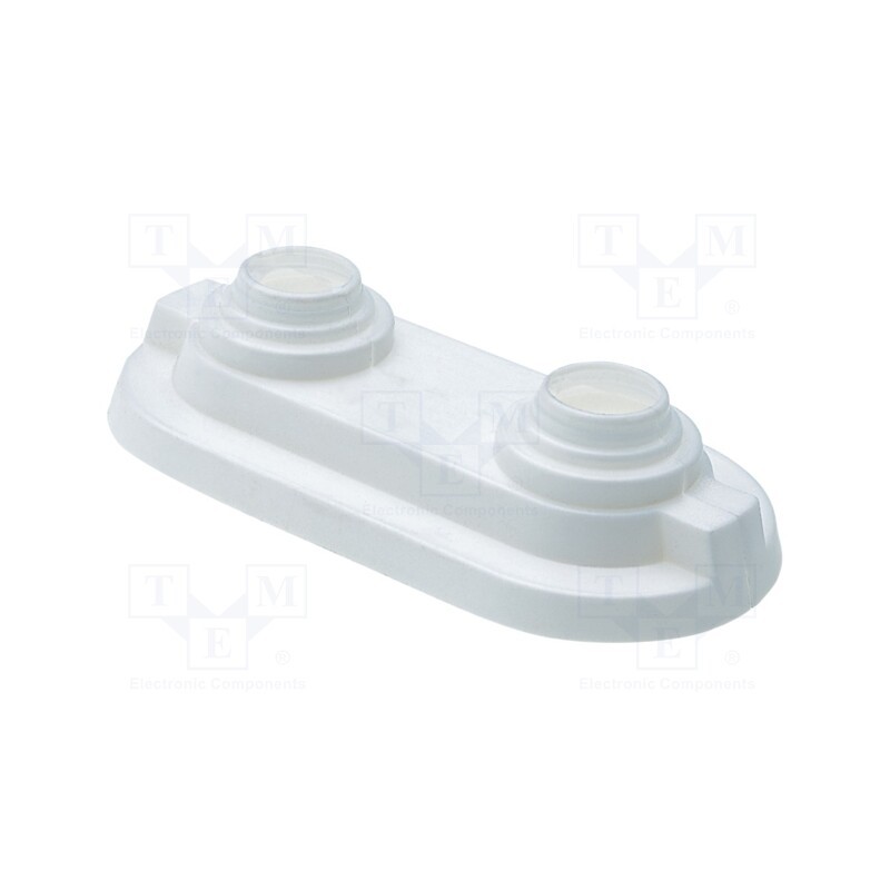 1 pcs x HUMMEL - 2 612 5000 11 - Masking rosette, H: 22mm, L: 100mm, W: 50mm