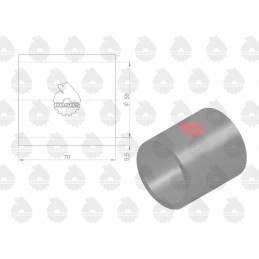 Short air filter cable mf 4 ursus