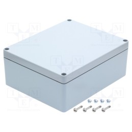 1 pcs x FIBOX - 7811370 - Enclosure: multipurpose, X: 230mm, Y: 280mm, Z: 110mm, ALN, aluminium