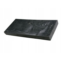 Rubber snowplow blade 520x250x50 stomil