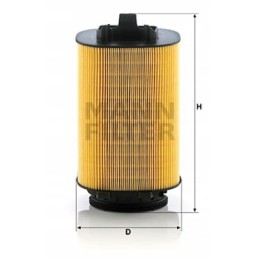 Mann air filter glc x253