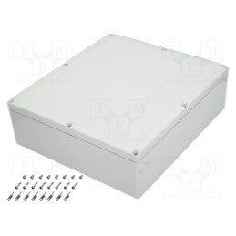 1 pcs x FIBOX - 7085881 - Enclosure: multipurpose, X: 360mm, Y: 400mm, Z: 121mm, EURONORD 3