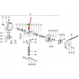 643683 0 rack bearing housing