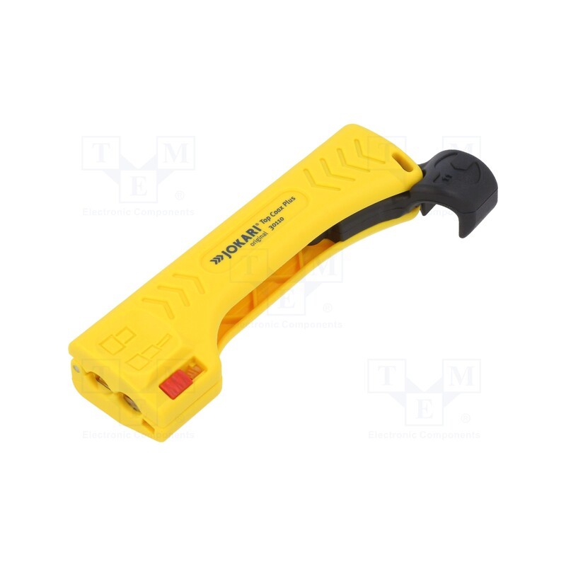 1 pcs x JOKARI - 30110 - Stripping tool, Øcable: 4.8÷7.5mm, Wire: coaxial,round