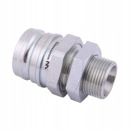 Brake quick connector, plug M22x1 5, external thread