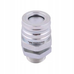 Brake quick connector, plug M22x1 5, external thread