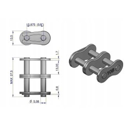Chain lock 10b 2 r2 5 8 Warynski