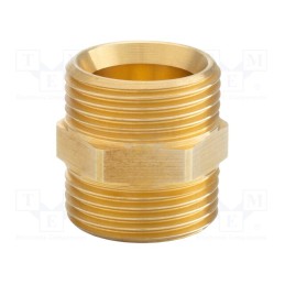 1 pcs x HUMMEL - 2 253 3434 00 - MKV connection fitting, Ext.thread: G 3/4', 28mm, Mat: brass