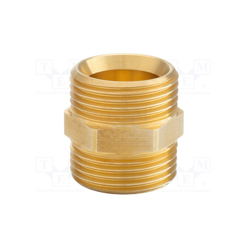1 pcs x HUMMEL - 2 253 3434 00 - MKV connection fitting, Ext.thread: G 3/4', 28mm, Mat: brass