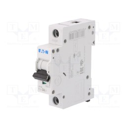 1 pcs x EATON ELECTRIC - PL6-D4/1 - Circuit breaker, 230/400VAC, Inom: 4A, Poles: 1, Charact: D, 6kA