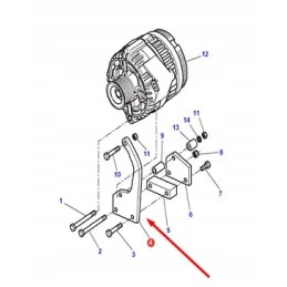 4271377m2 alternator bracket
