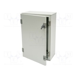 1 pcs x HAGER - FL115A - Enclosure: wall mounting, X: 400mm, Y: 600mm, Z: 250mm, orion+, steel