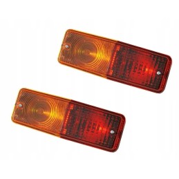 Rear lamps, combined light of an agricultural trailer