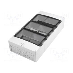 1 pcs x SPELSBERG - 73553601 - Enclosure: for modular components, IP55, grey, No.of mod: 36