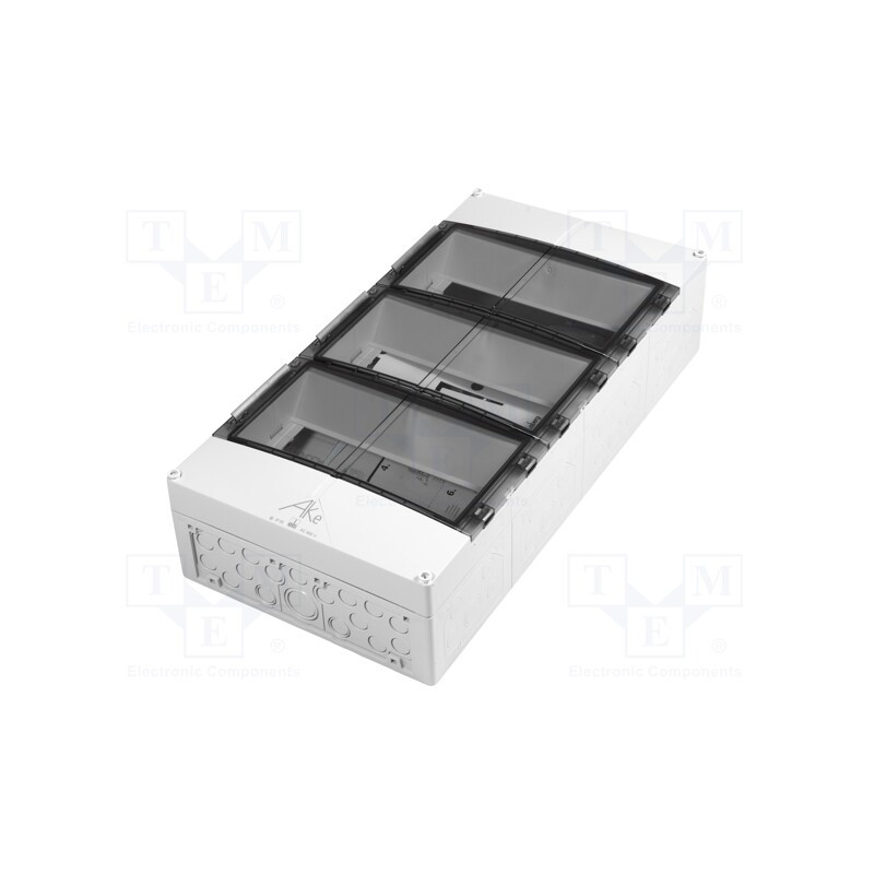 1 pcs x SPELSBERG - 73553601 - Enclosure: for modular components, IP55, grey, No.of mod: 36