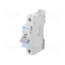 1 pcs x HAGER - NCN120 - Circuit breaker, 230/400VAC, Inom: 20A, Poles: 1, Charact: C, 10kA