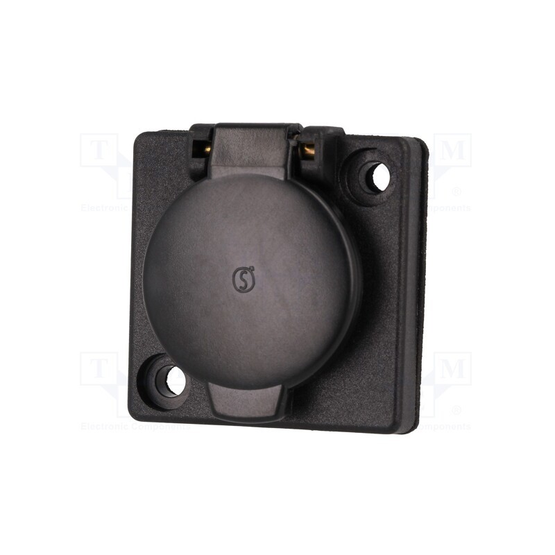 1 pcs x BREVE TUFVASSONS - GN SELV 24VAC 16A IP44 - Module: socket AC, 24VAC, 16A, IP44, PFS
