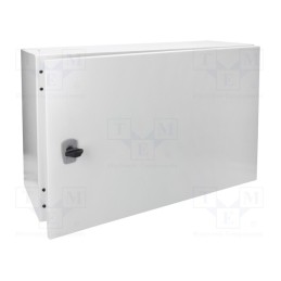 1 pcs x EATON ELECTRIC - 111686 - Enclosure: wall mounting, X: 400mm, Y: 600mm, Z: 250mm, CS, steel