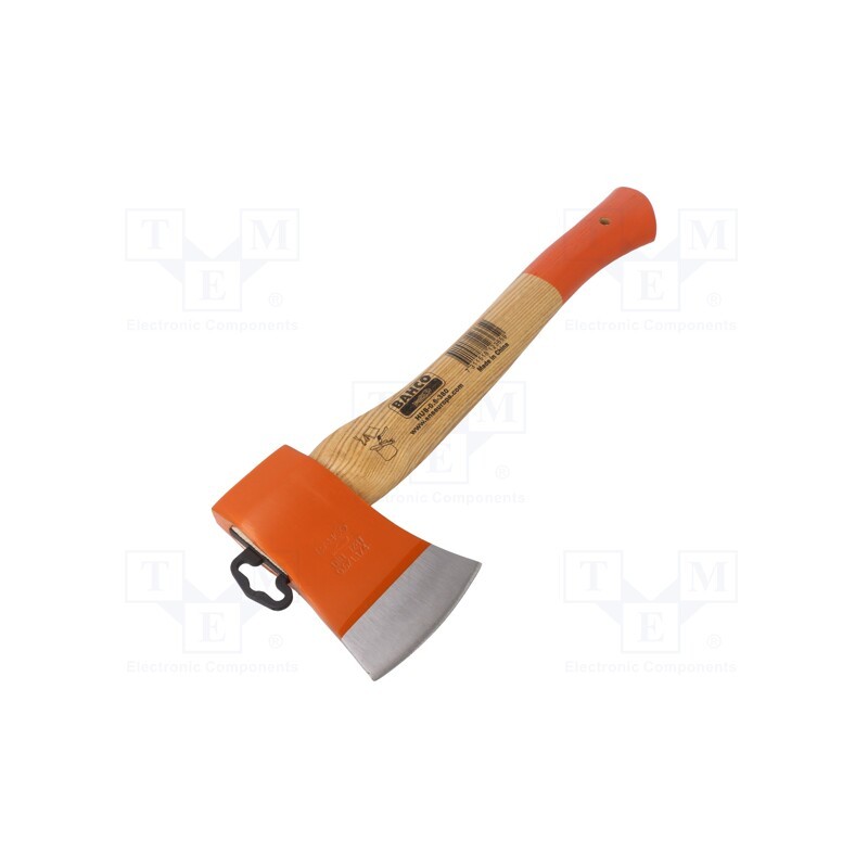 1 pcs x BAHCO - HUS-0.6-380 - Axe, steel, 380mm, 830g, wood (ash), Application: for splitting