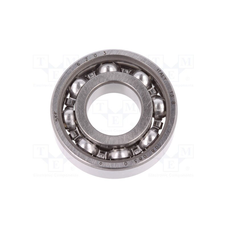 1 pcs x SKF - 6203 SKF - Bearing: single row deep groove ball, Øint: 17mm, Øout: 40mm