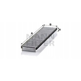 Mann filter carbon cabin filter cuk 5257