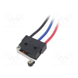 1 pcs x OMRON OCB - D2SW-3L2MS - Microswitch SNAP ACTION, SPDT, Rcont max: 50mΩ, ON-(OFF), Pos: 2