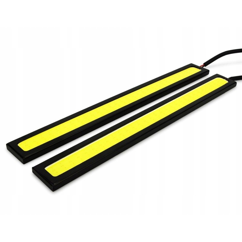 Universal LED lights for daytime running with DRL strip