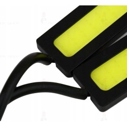 Universal LED lights for daytime running with DRL strip