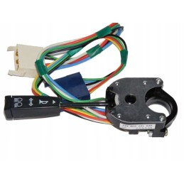 Direction indicator switch with headlights