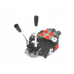 2-section hydraulic distributor, 2 sections floating