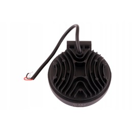 Round work lamp 27w 9 LED glanz