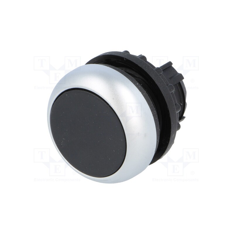 1 pcs x EATON ELECTRIC - M22-DR-S - Switch: push-button, 22mm, Stabl.pos: 2, black, none, IP67, flat