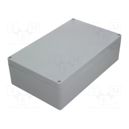 1 pcs x FIBOX - 7094400 - Enclosure: multipurpose, X: 250mm, Y: 402mm, Z: 120mm, EURONORD, grey