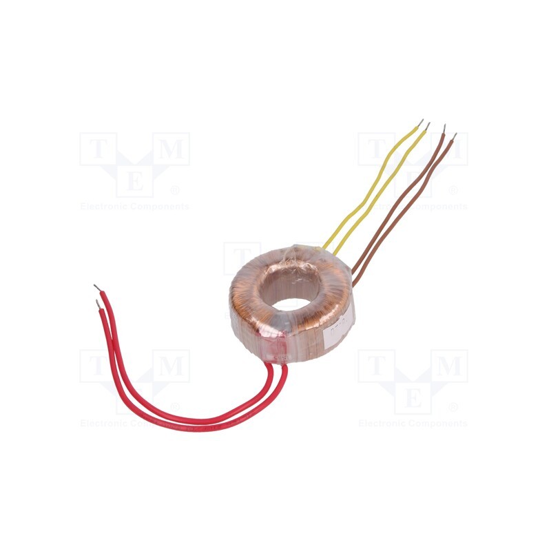 1 pcs x INDEL - TST 10/016 - Transformer: toroidal, 10VA, 230VAC, 19V, 19V, 0.27A, 0.27A, Ø: 57mm