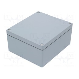 1 pcs x RITTAL - 9116.21 - Enclosure: multipurpose, X: 202mm, Y: 232mm, Z: 111mm, GA, aluminium