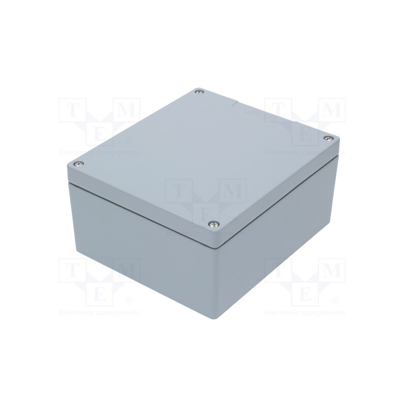 1 pcs x RITTAL - 9116.21 - Enclosure: multipurpose, X: 202mm, Y: 232mm, Z: 111mm, GA, aluminium