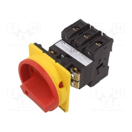 1 pcs x EATON ELECTRIC - P3-63/V/SVB - Switch-disconnector, Poles: 3, for building in, 63A, P, -25÷40°C