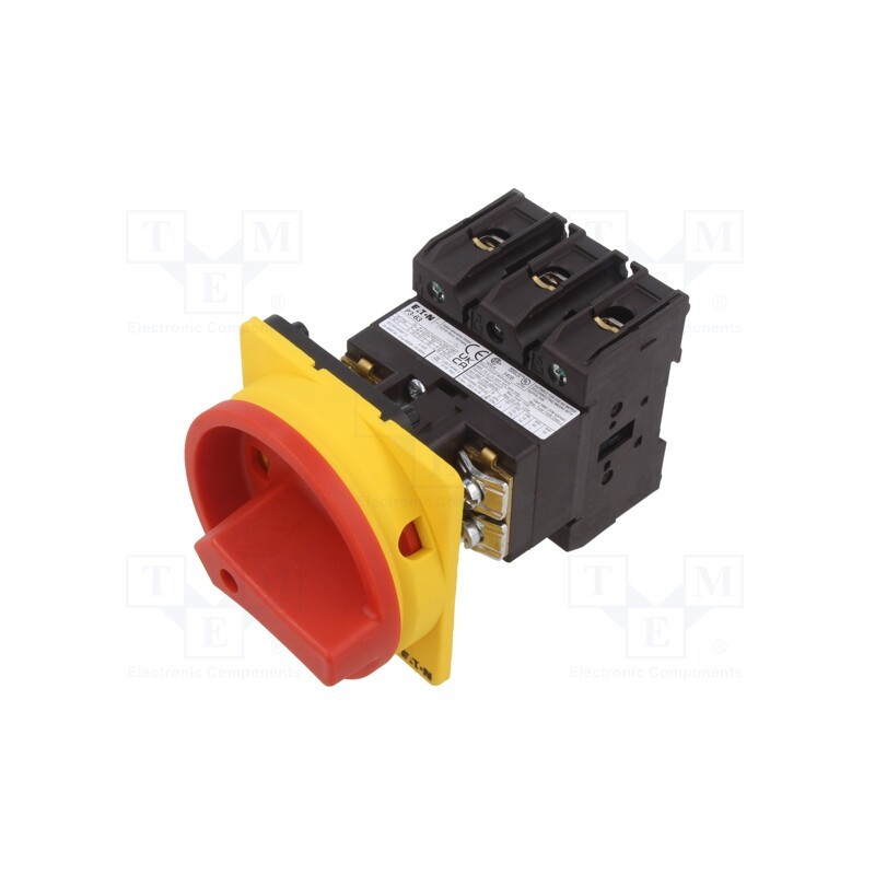1 pcs x EATON ELECTRIC - P3-63/V/SVB - Switch-disconnector, Poles: 3, for building in, 63A, P, -25÷40°C
