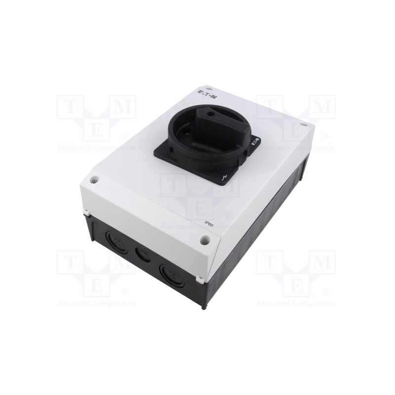 1 pcs x EATON ELECTRIC - P3-63/I4/SVB-SW/HI11 - Switch-disconnector, Poles: 3, on panel, 63A, P, IP65, -25÷40°C