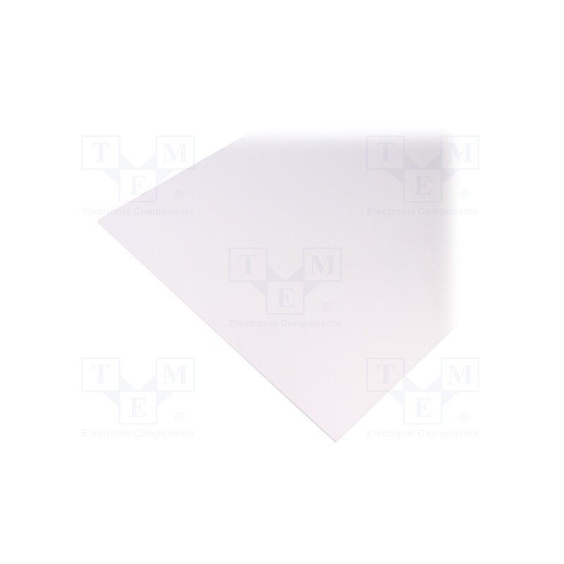 1 pcs x ANTALIS - 474404.030005 - Sheet, Dim: 300x498mm, Thk: 3mm, white, KOMADUR, 0.149m2
