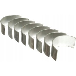 Set of connecting rod bearings